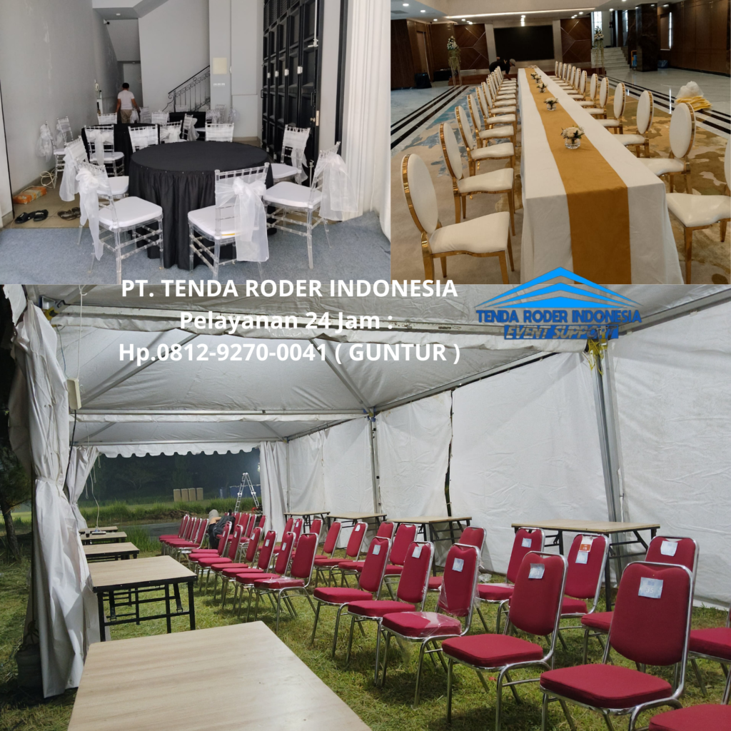 Pusat Sewa TENDA RODER,KURSI,MEJA Terlengkap Semarang