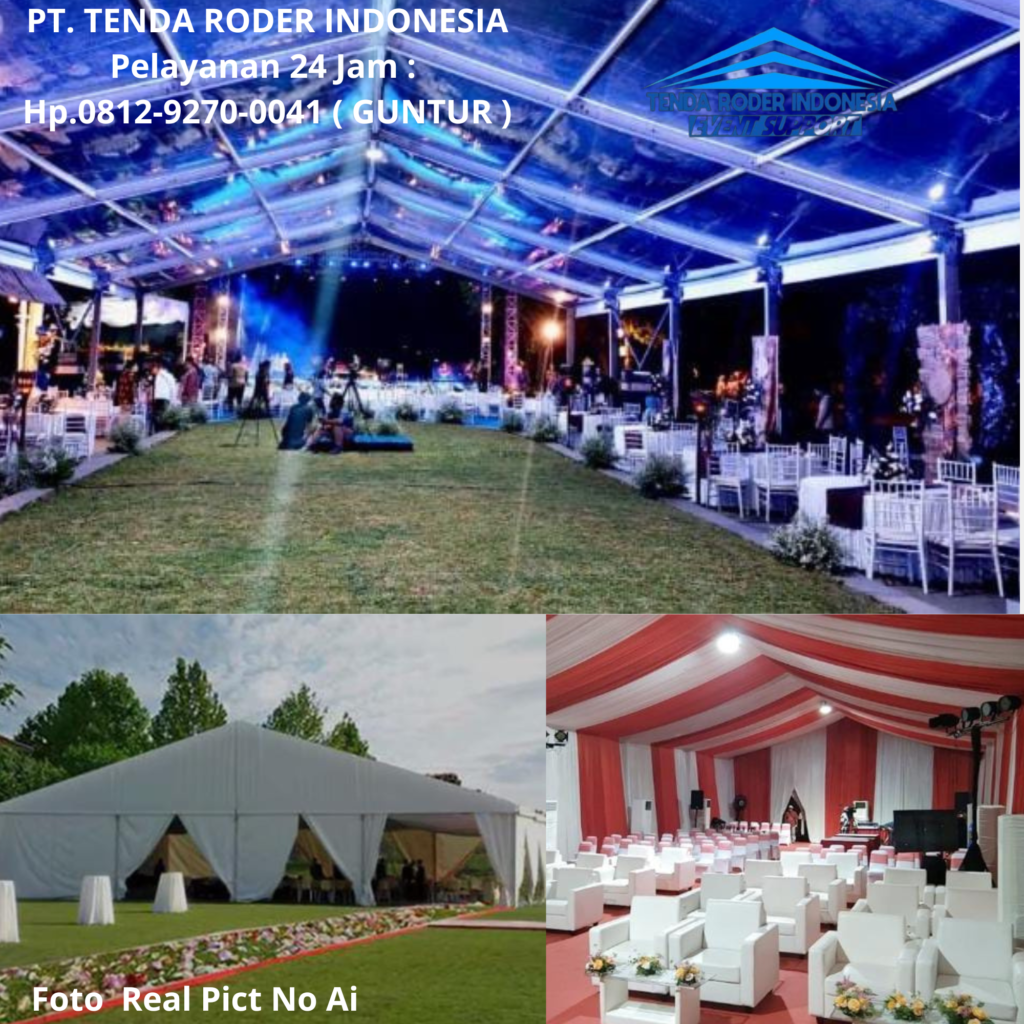 Rental ALAT PESTA LENGKAP,TENDA RODER Pati