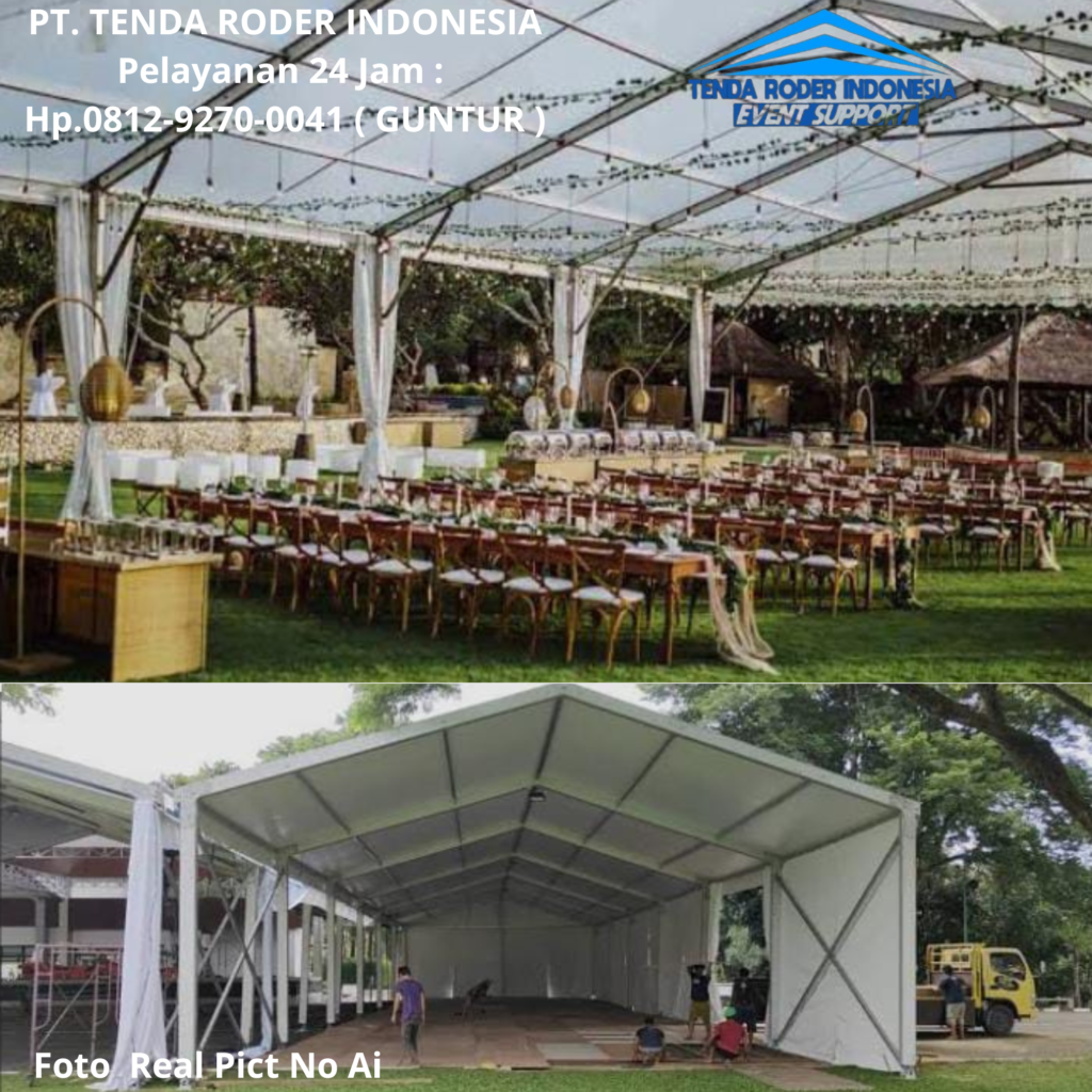 Rental ALAT PESTA LENGKAP,TENDA RODER Pati