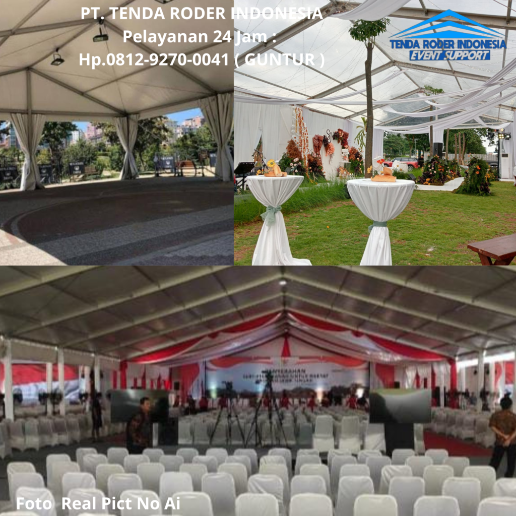 Rental ALAT PESTA LENGKAP,TENDA RODER Pati