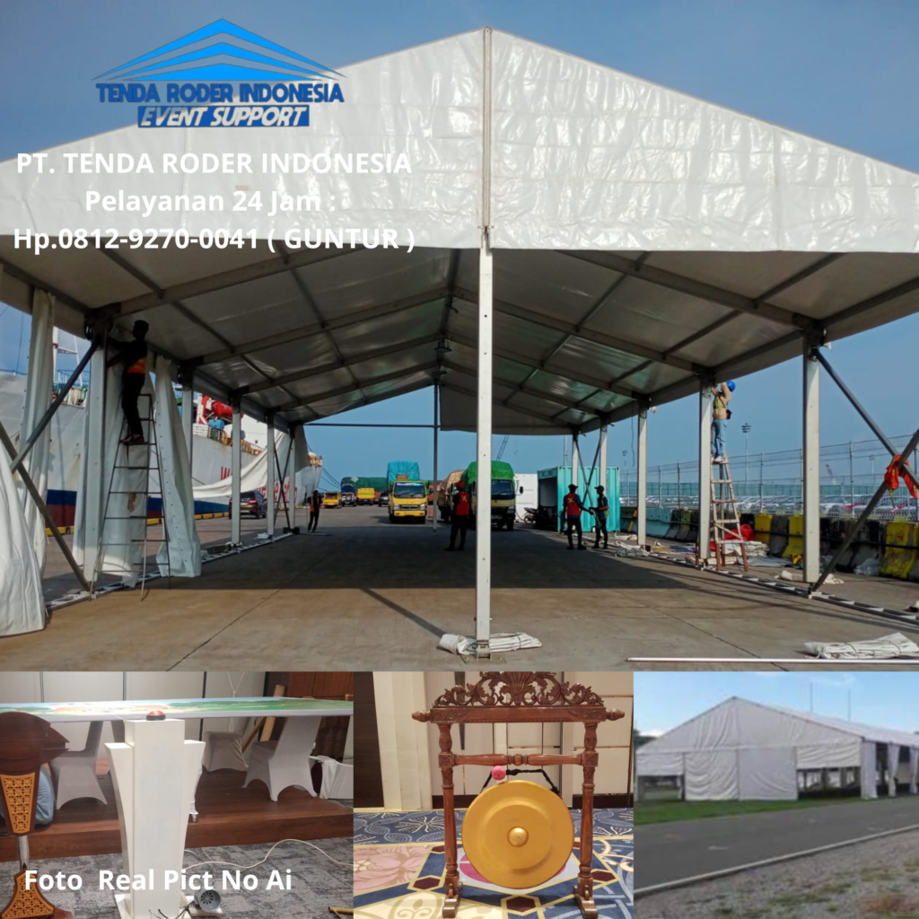 Rental GONG PERESMIAN,PODIUM SIRINE,TENDA RODER Cilacap