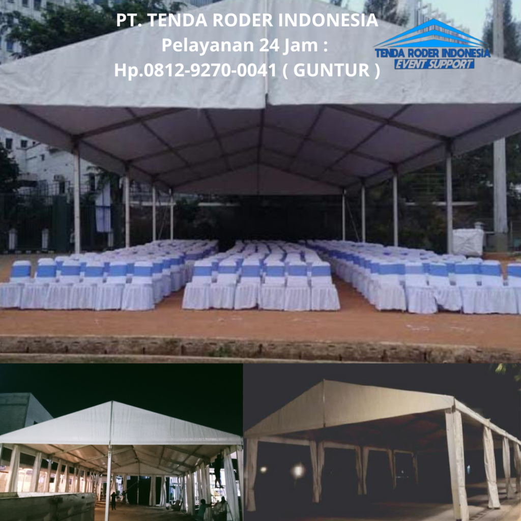 Rental Kursi Tiffany Acrylic,Tenda Roder Teluk Jambe