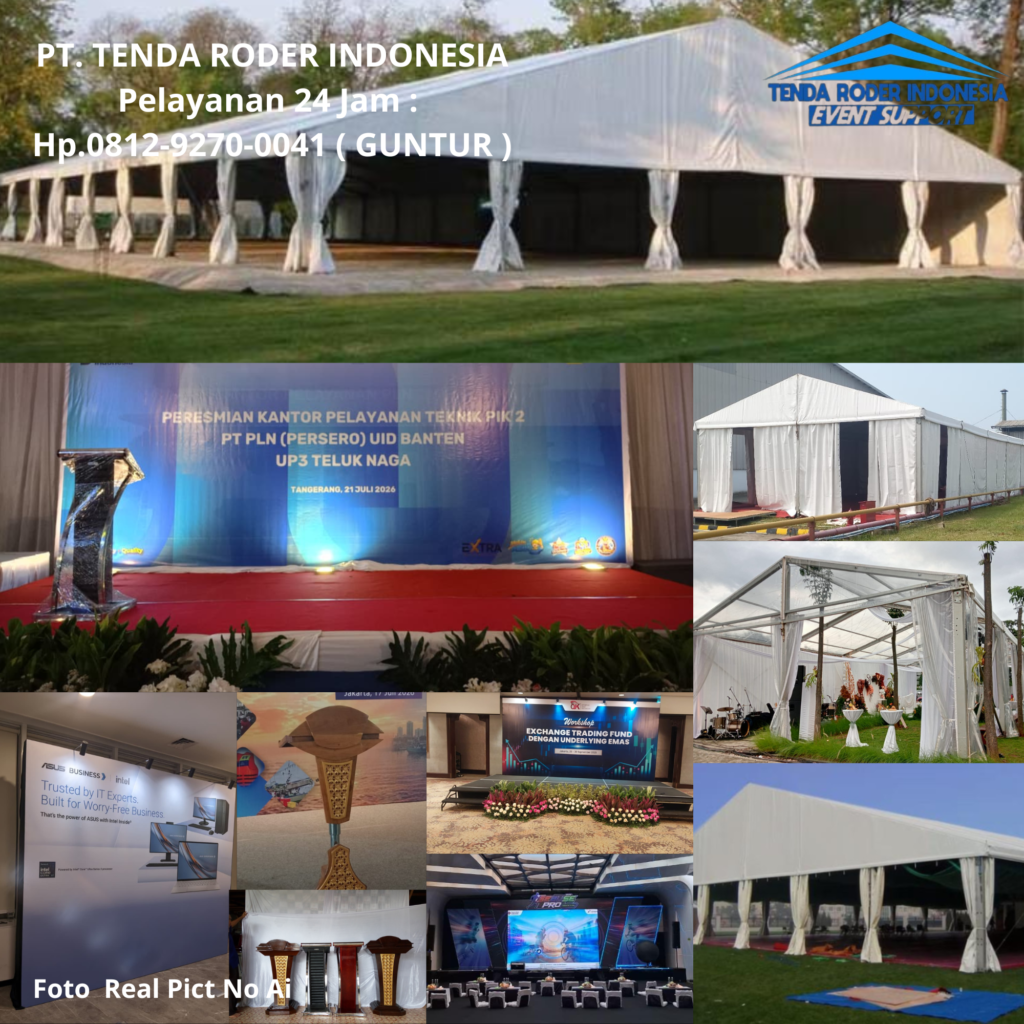 Rental PODIUM,PANGGUNG,BACKDROP,TENDA RODER Semarang