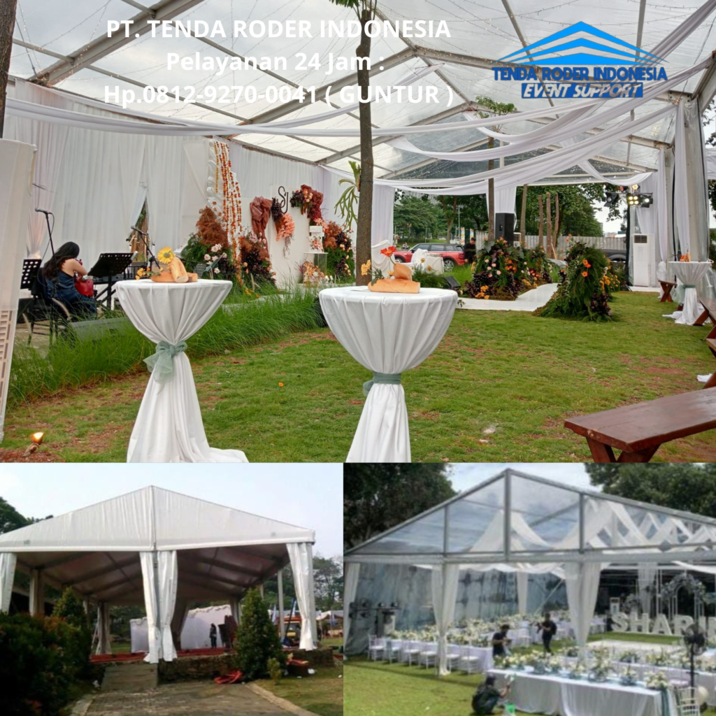 Rental TENDA RODER Dan ALAT PESTA LENGKAP Semarang