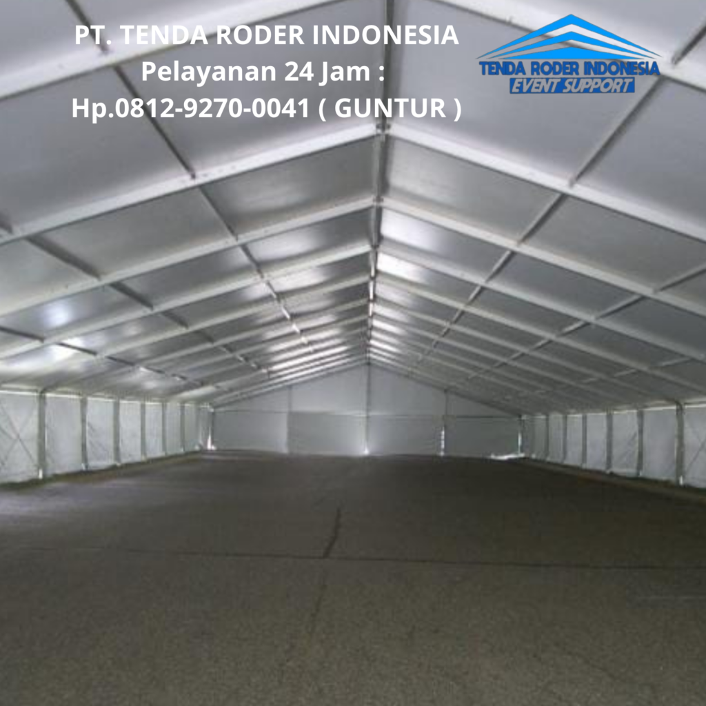 Rental TENDA RODER Kokoh Anti Ribet Area Bekasi