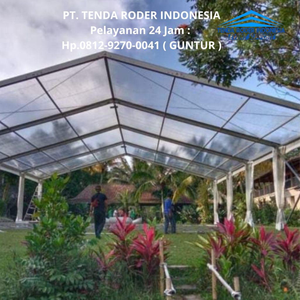 Rental TENDA RODER Siap Kirim area Semarang