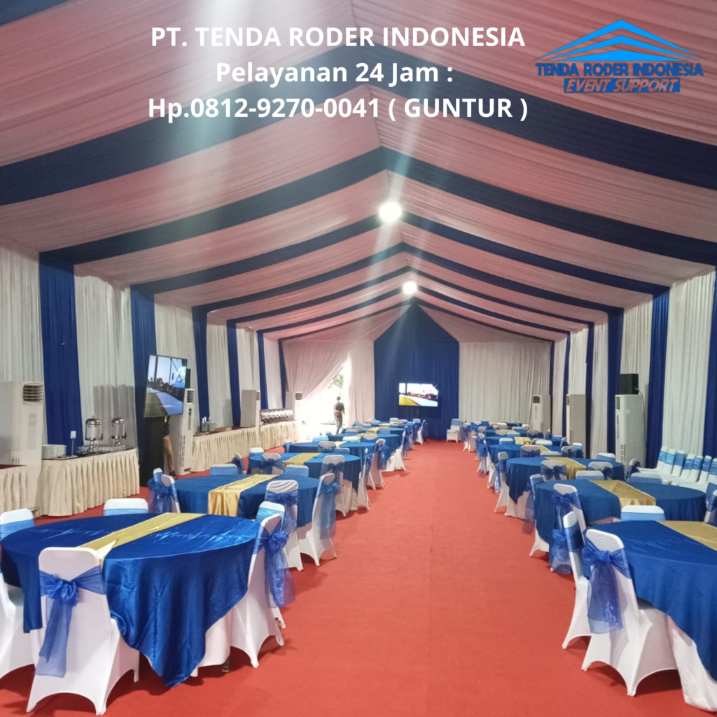 Rental TENDA RODER Terdekat Area Cikarang