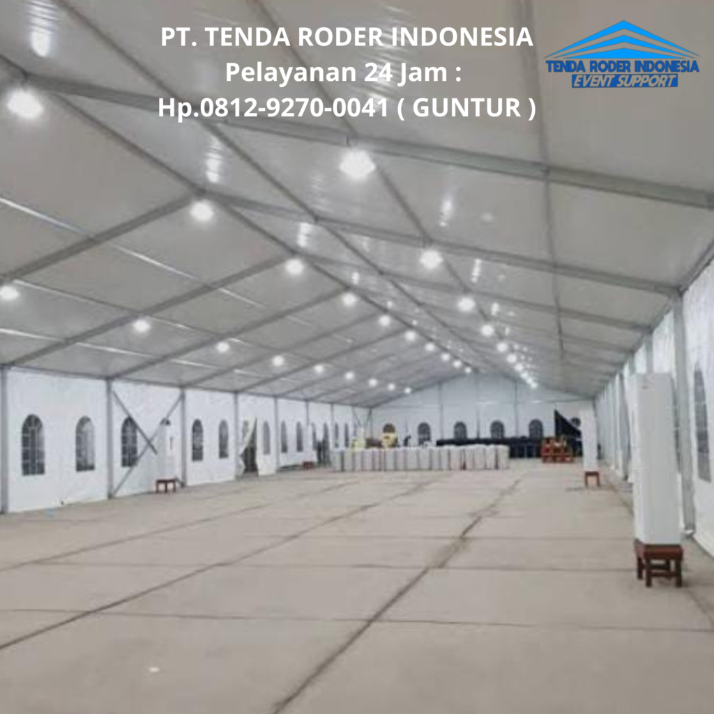 Rental TENDA RODER Terdekat Area Cikarang