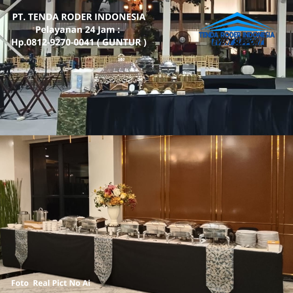 Rental TENDA RODER,ALAT PESTA,ALAT CATERING Jakarta