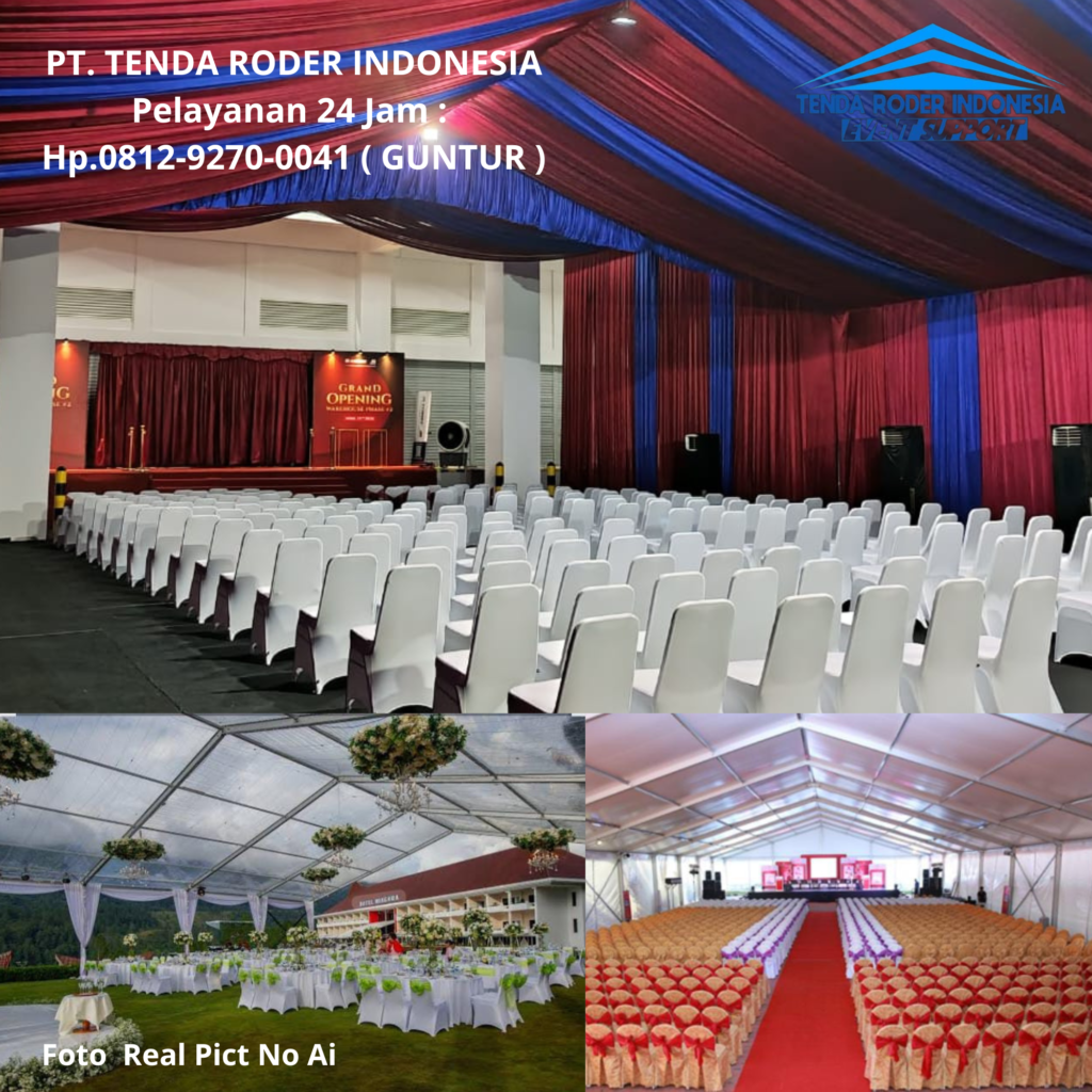 Rental TENDA RODER,ALAT PESTA,ALAT CATERING Jakarta