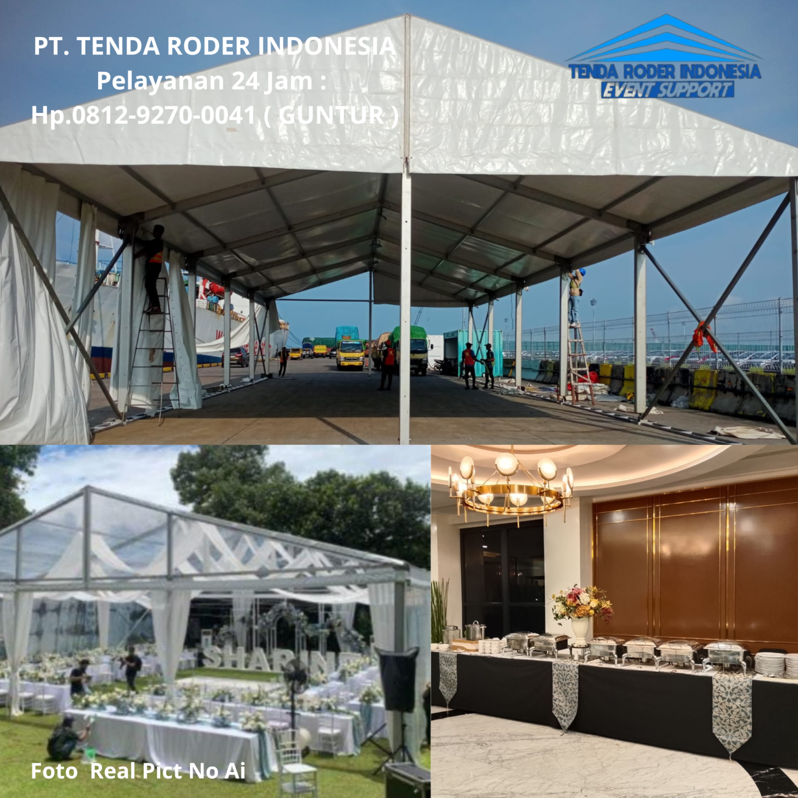 Rental TENDA RODER,ALAT PESTA,ALAT CATERING Jakarta