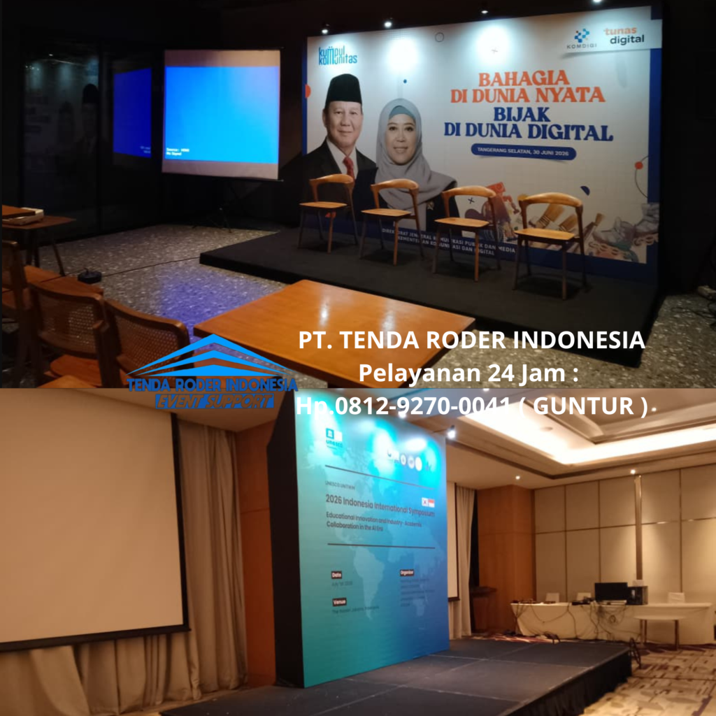 Rental TENDA RODER,PANGGUNG,BACKDROP Batang