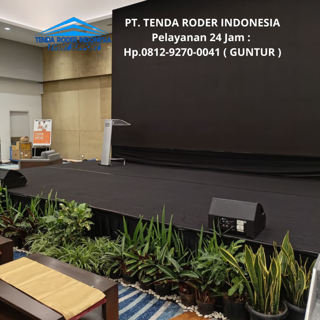 Rental TENDA RODER,PANGGUNG,BACKDROP Batang