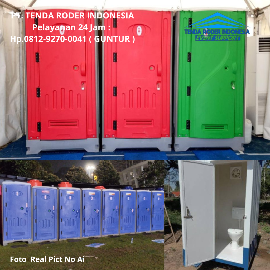 Rental TOILET PORTABLE,PARTISI R8,TENDA RODER Semarang