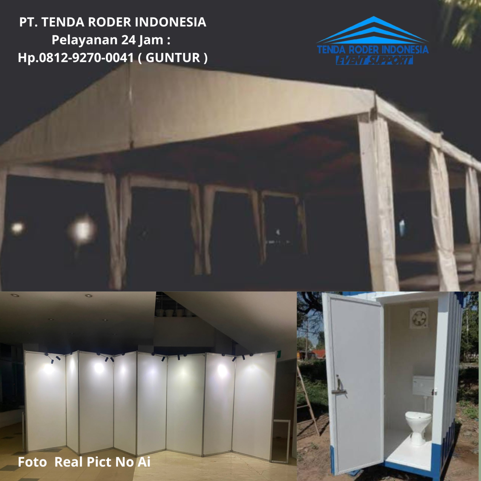 Rental TOILET PORTABLE,PARTISI R8,TENDA RODER Semarang