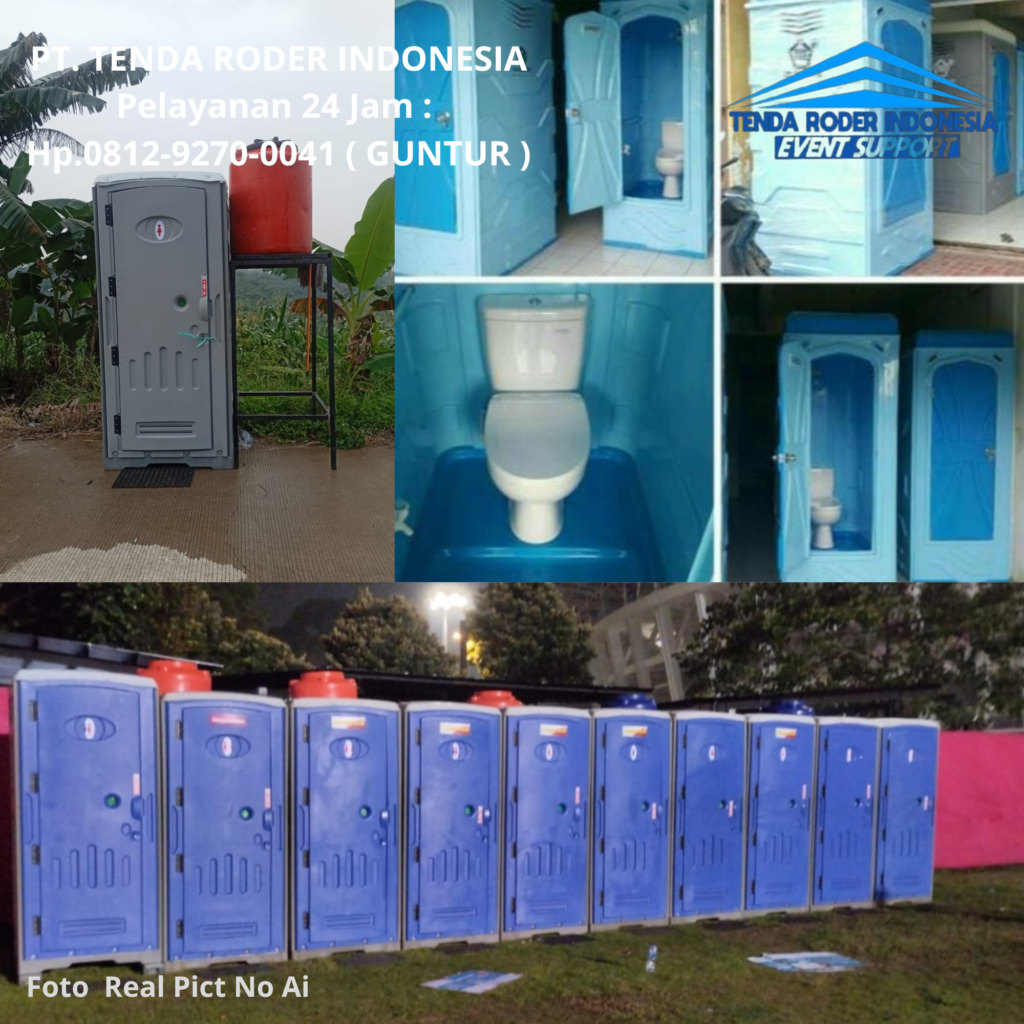 Rental TOILET PORTABLE,TENDA RODER Cilacap