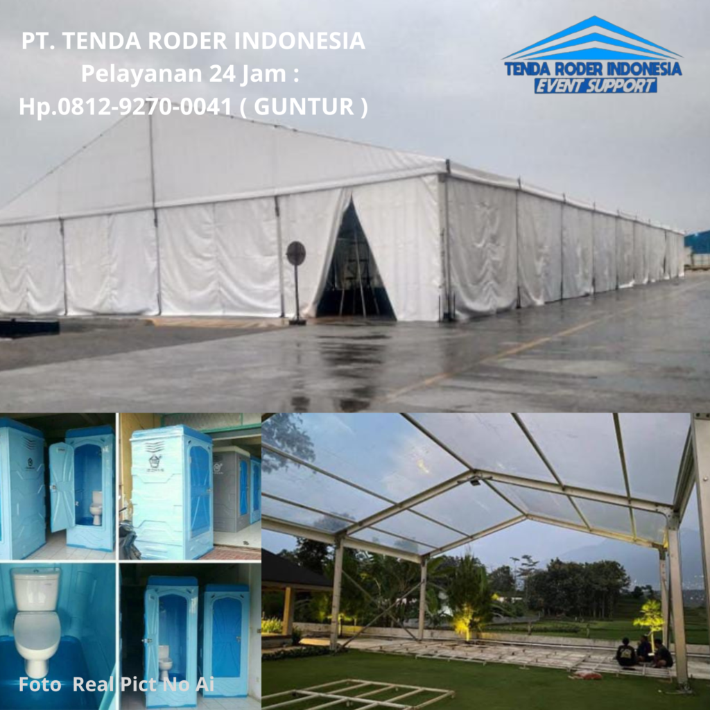 Rental TOILET PORTABLE,TENDA RODER Cilacap