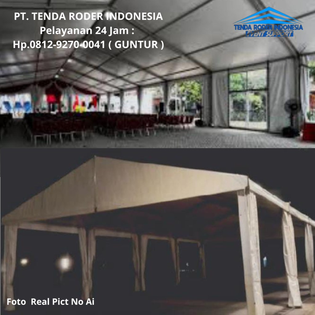 Rental Tenda Roder Siap Pakai Area Semarang