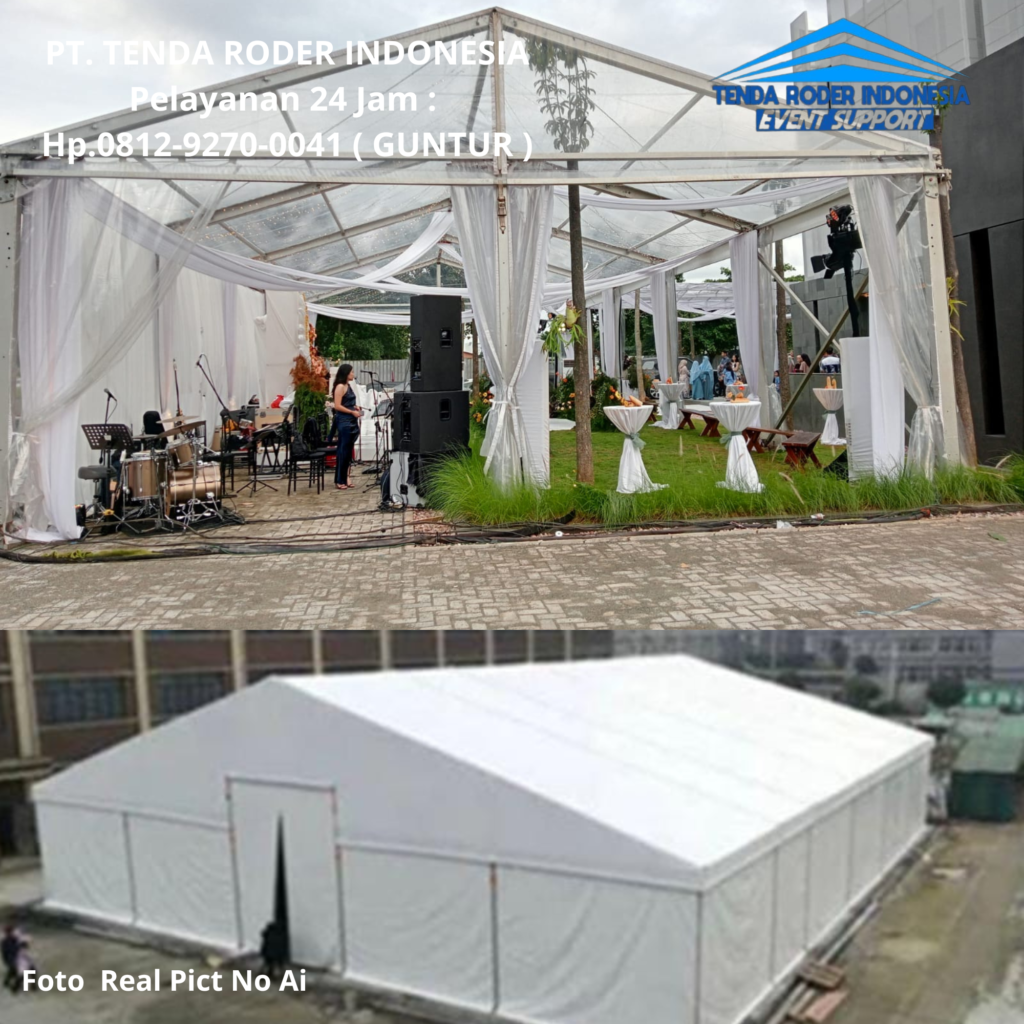 Rental Tenda Roder Siap Pakai Area Semarang