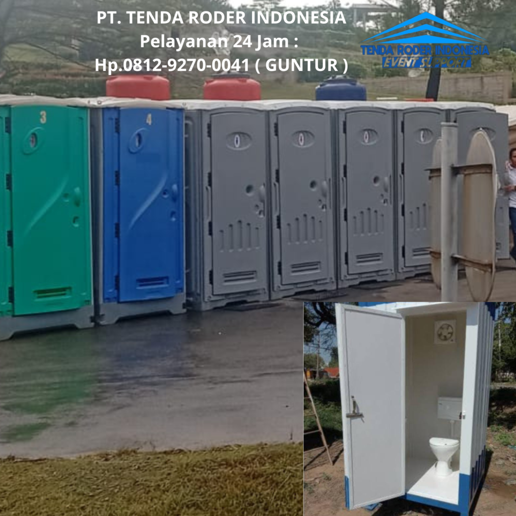 Rental Tenda Roder, Wastafel dan Toilet Portable Jakarta