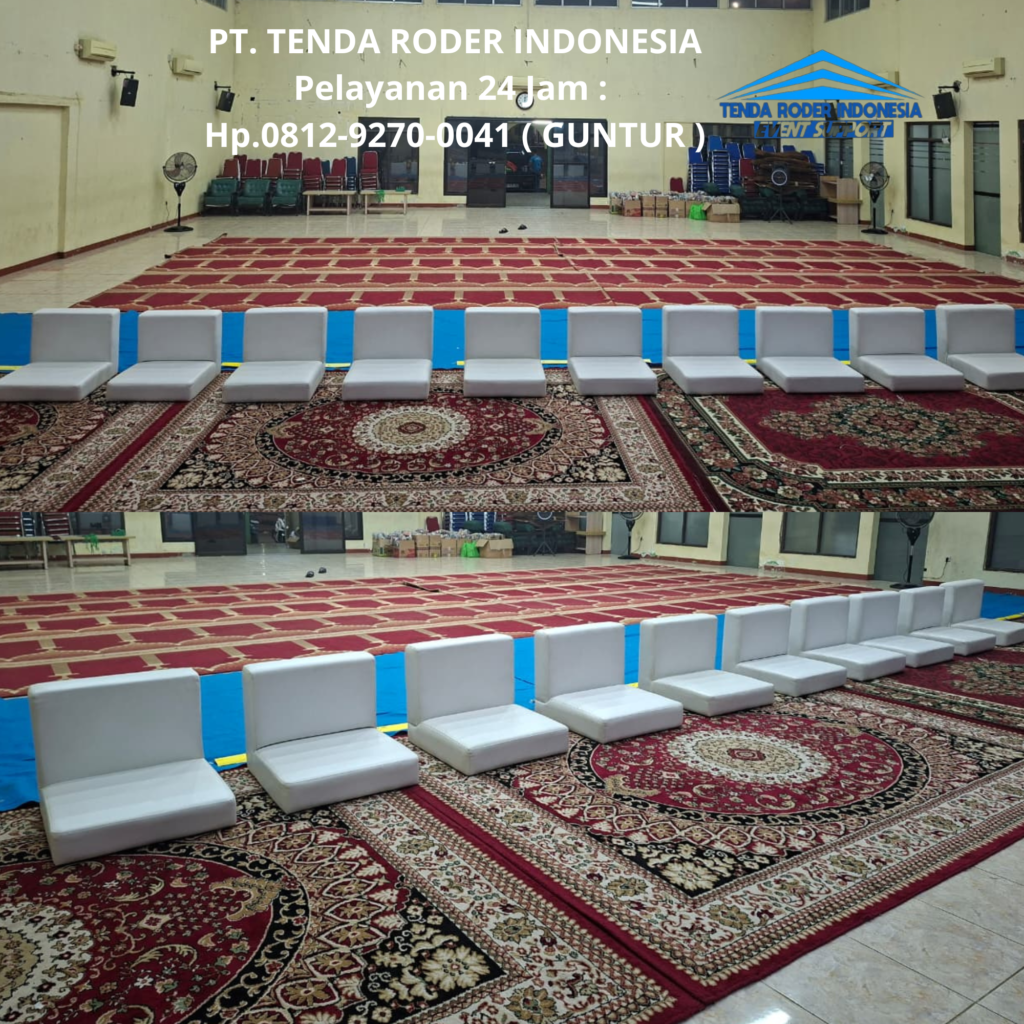 Rental Tenda Roder,Sofa Lesehan,Karpet Permadani Semarang