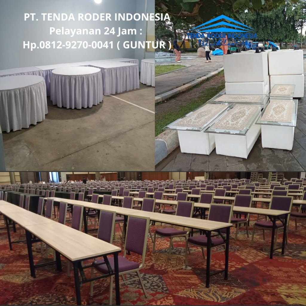 Sewa MEJA, SOFA LESEHAN, TENDA RODER Bandung