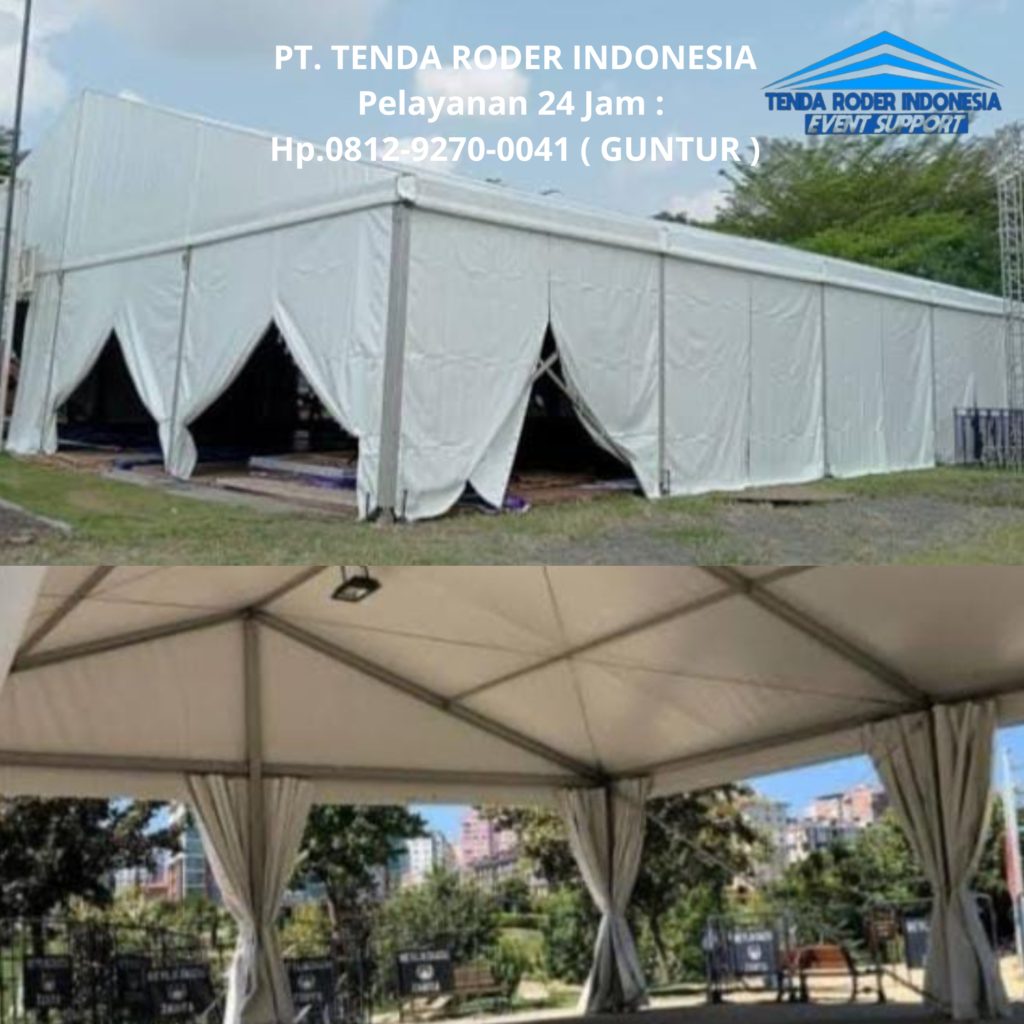Sewa TENDA RODER Pelayanan Cepat Profesional Jakarta