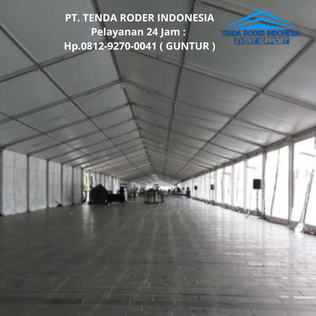 Sewa TENDA RODER Pelayanan Cepat Profesional Jakarta