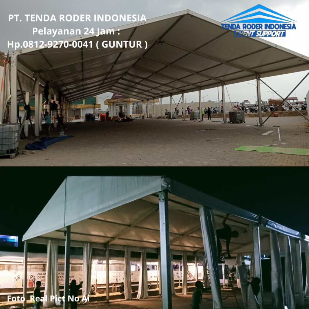 Sewa TENDA RODER Premium Paling Terbaik Bekasi