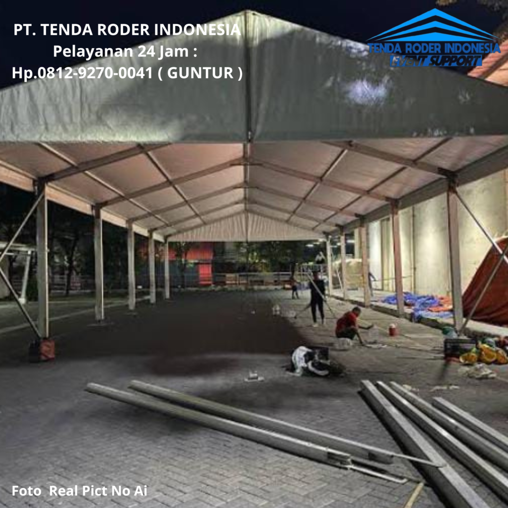 Sewa TENDA RODER Premium Paling Terbaik Bekasi