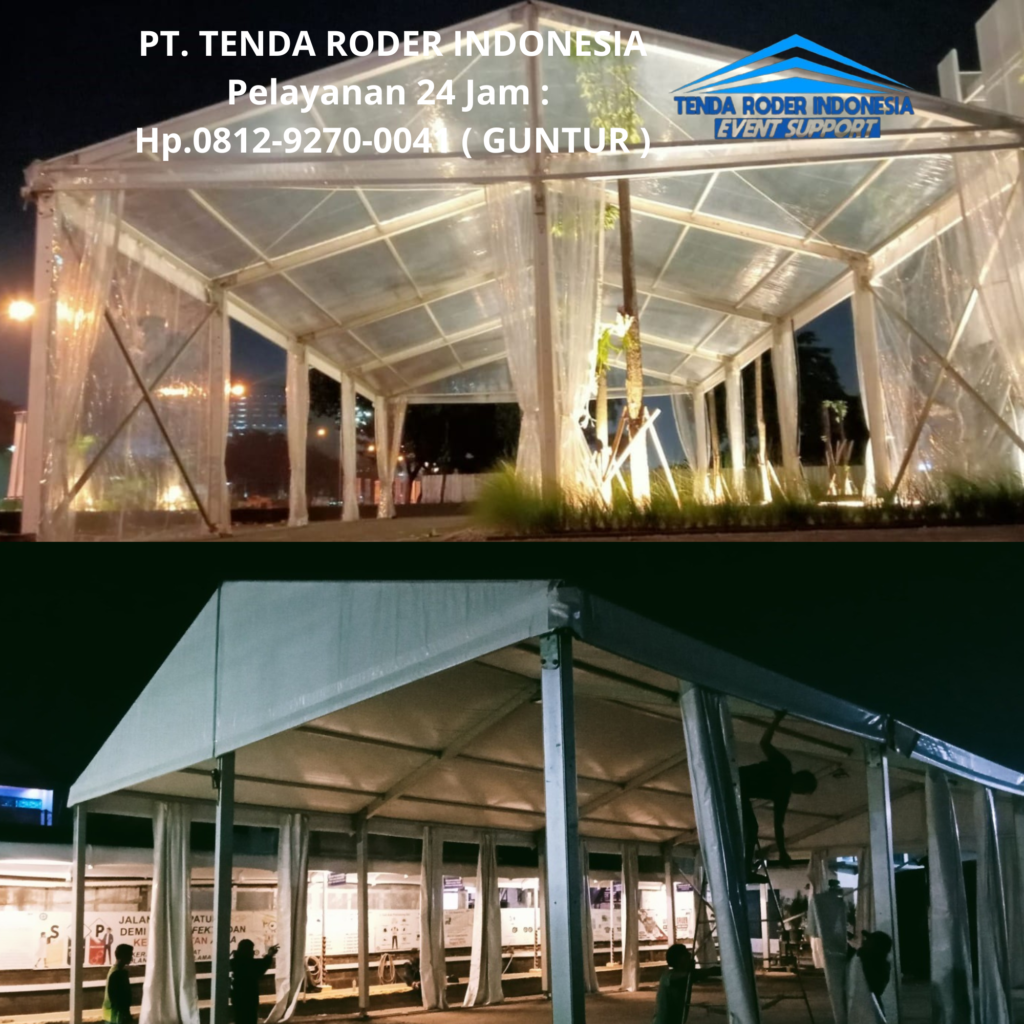 Sewa TENDA RODER TERBAIK Area Jakarta