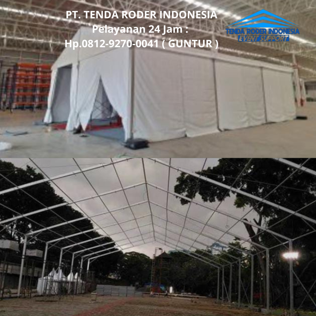 Sewa TENDA RODER,MEJA RIAS KACA PUTIH Semarang