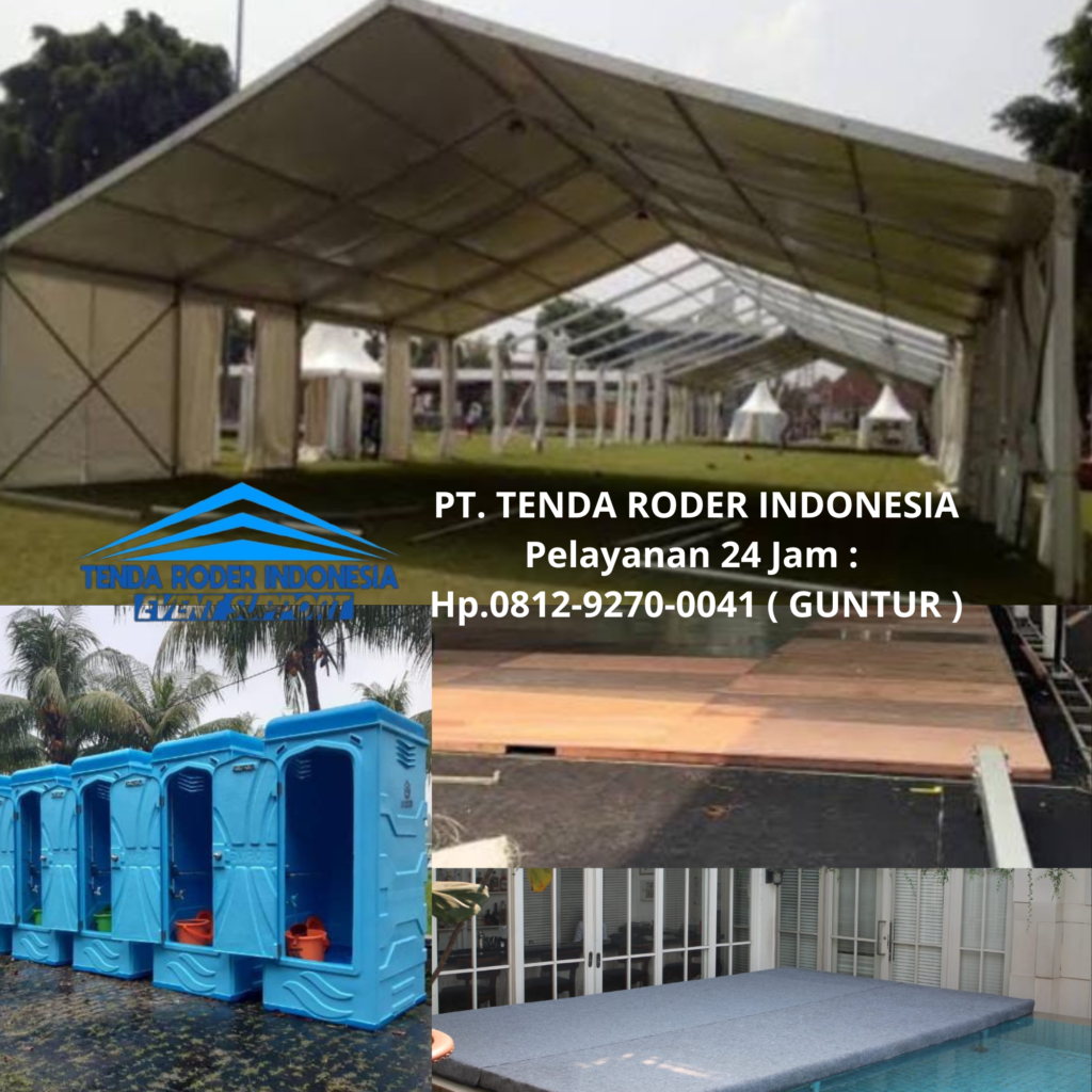 Sewa TOILET PORTABLE,Sewa TENDA RODER,FLOORING Bandung