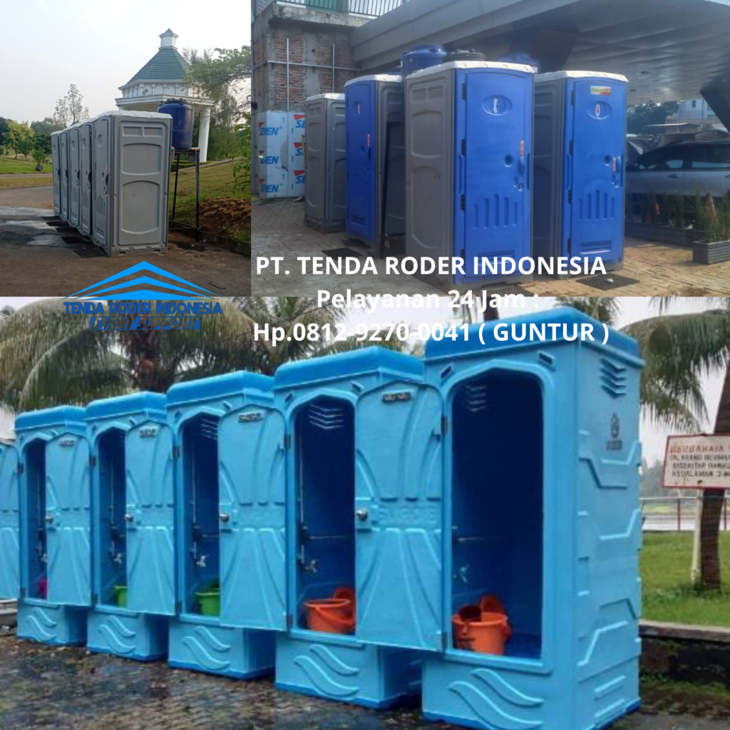 Sewa TOILET PORTABLE,Sewa TENDA RODER,FLOORING Bandung