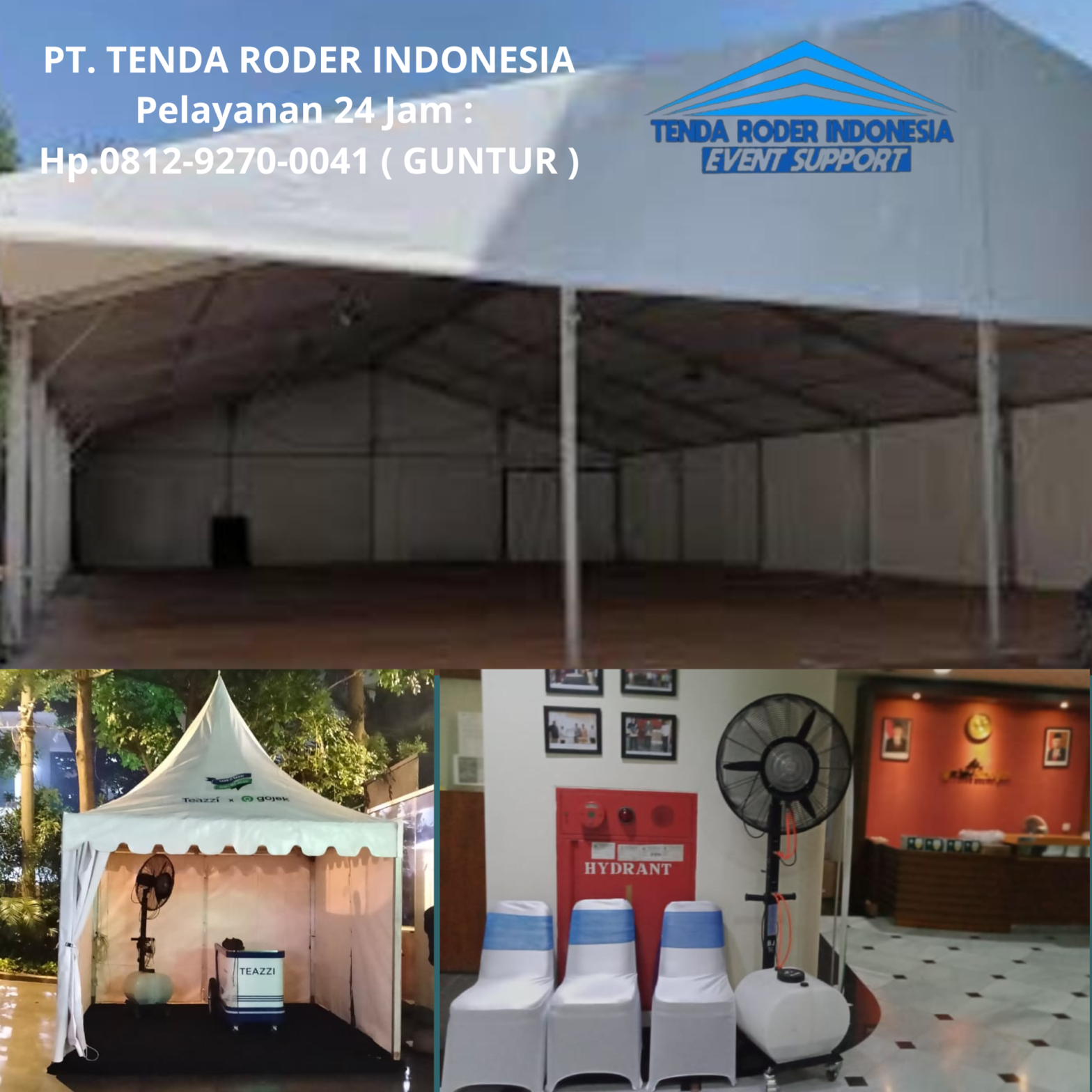 Sewa Tenda Sarnafil,Misty Cool,Tenda Roder Di Semarang