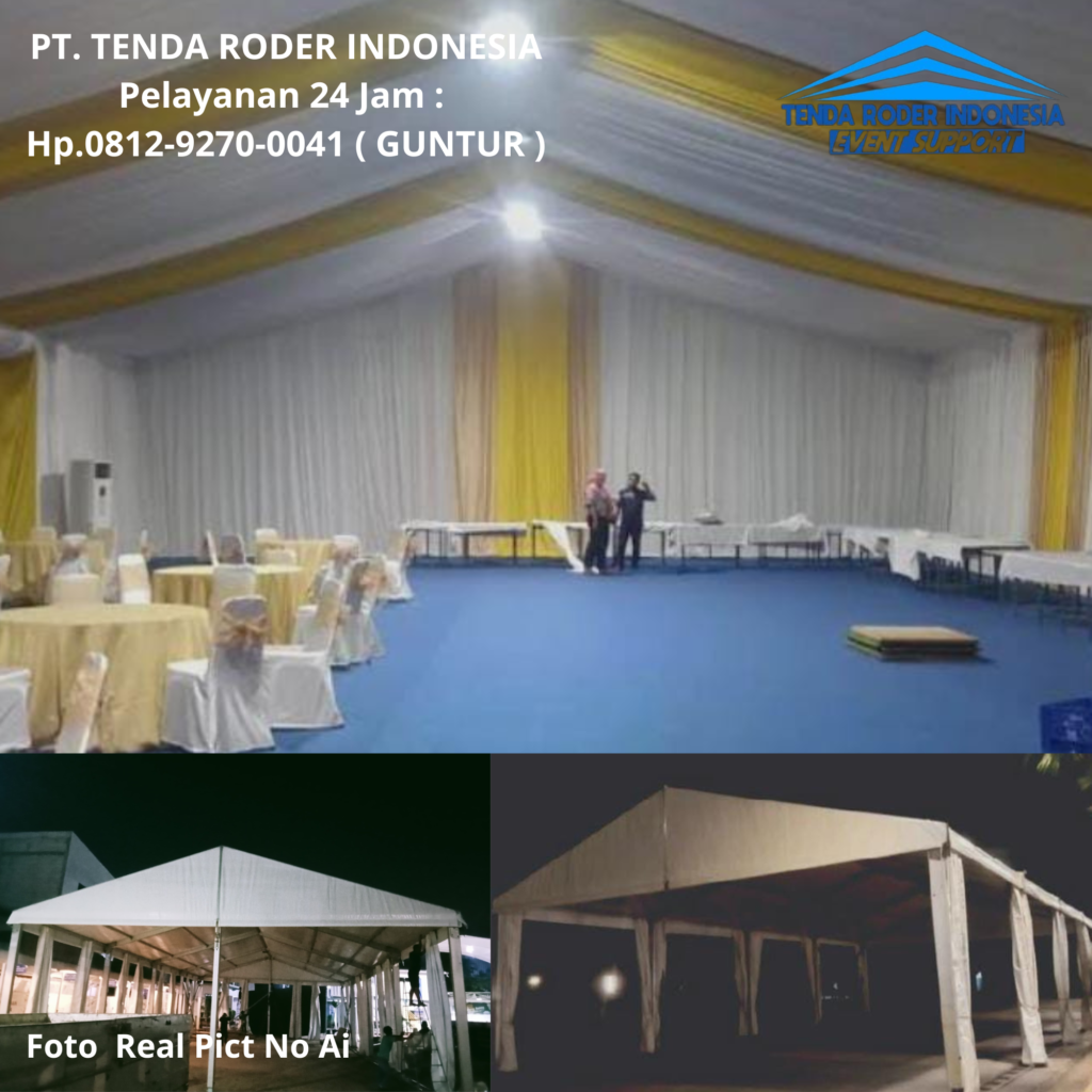 Jasa Perlengkapan Acara Dan Tenda Roder Semarang