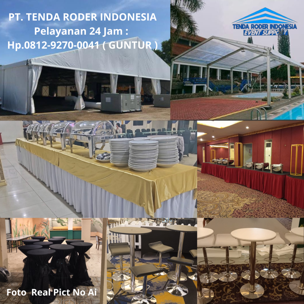 Jasa Sewa Alat Catering,Tenda Roder,Barstool Bandung