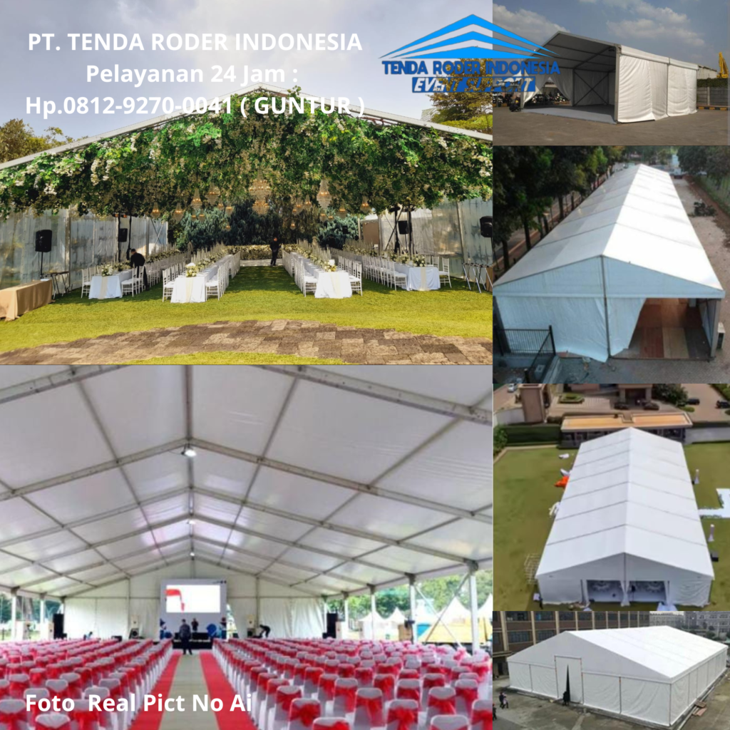 Jasa Sewa Alat atau Perlengkapan Acara,Tenda Roder Bandung