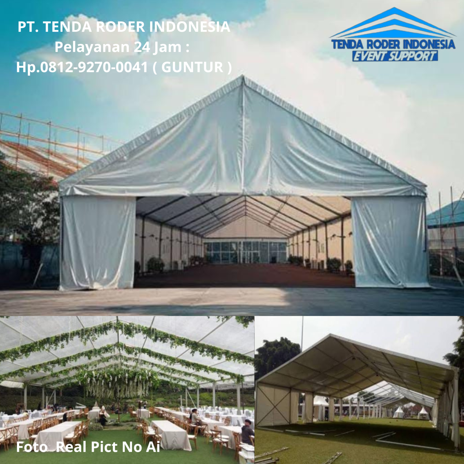 Jasa Sewa Alat atau Perlengkapan Acara,Tenda Roder Bandung