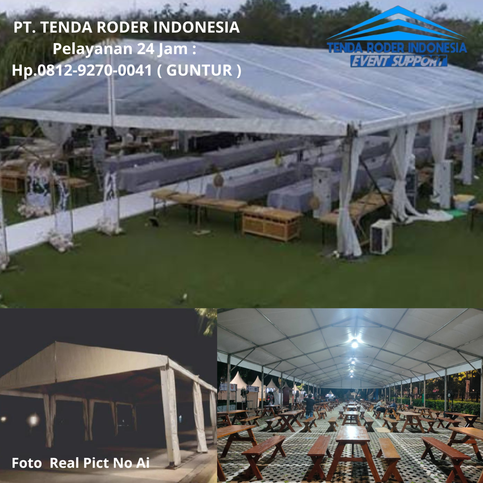 Jasa Sewa BANGKU TAMAN,MEJA TAMAN TENDA RODER Cilacap