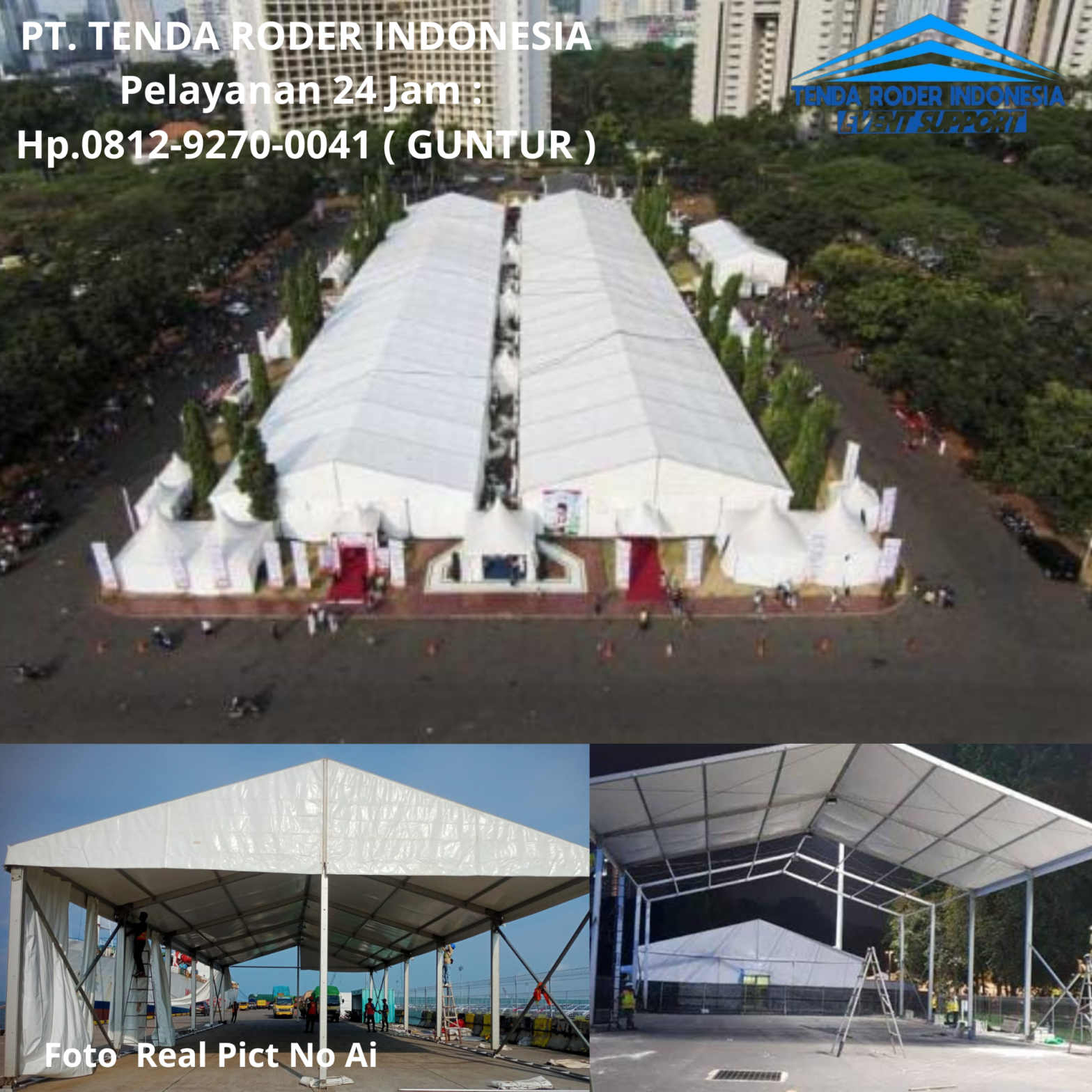 Menyewakan TENDA RODER Untuk Berbagai Event Anda Di BSD