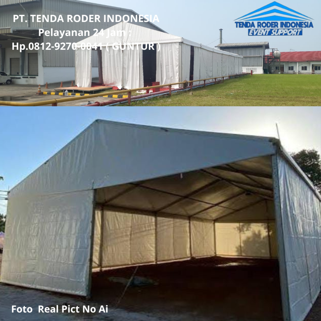 Menyewakan TENDA RODER Untuk Berbagai Event Anda Di Bogor