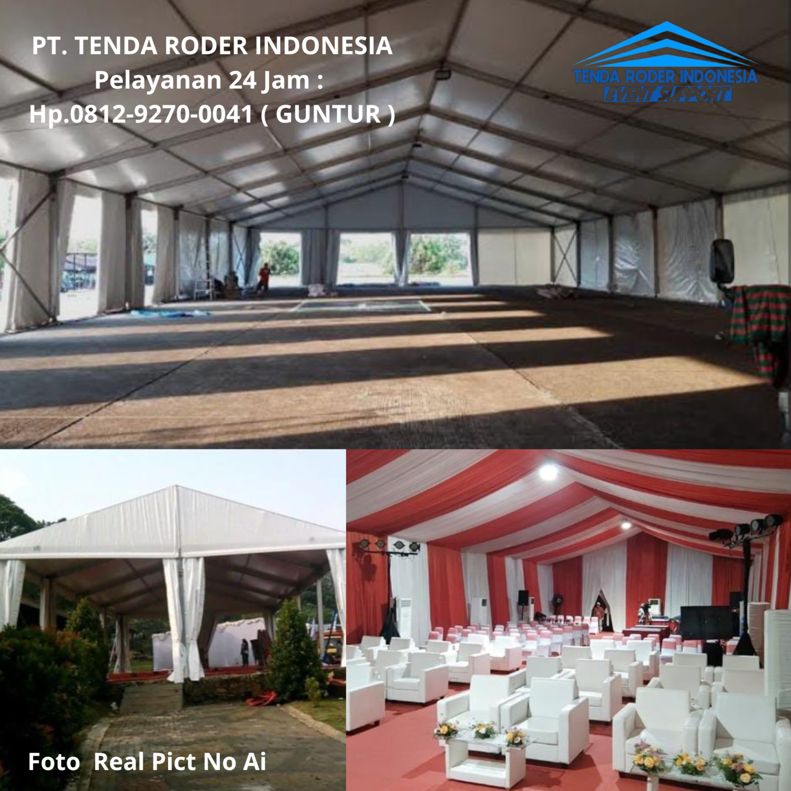 Menyewakan TENDA RODER Untuk Berbagai Event Anda Di Bogor