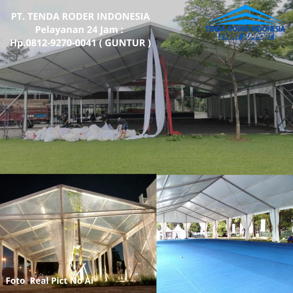 Penyewaan TENDA RODER, MEJA TAMAN LENGKAP KURSI CROSBACAK Pati 0812-9270-0041