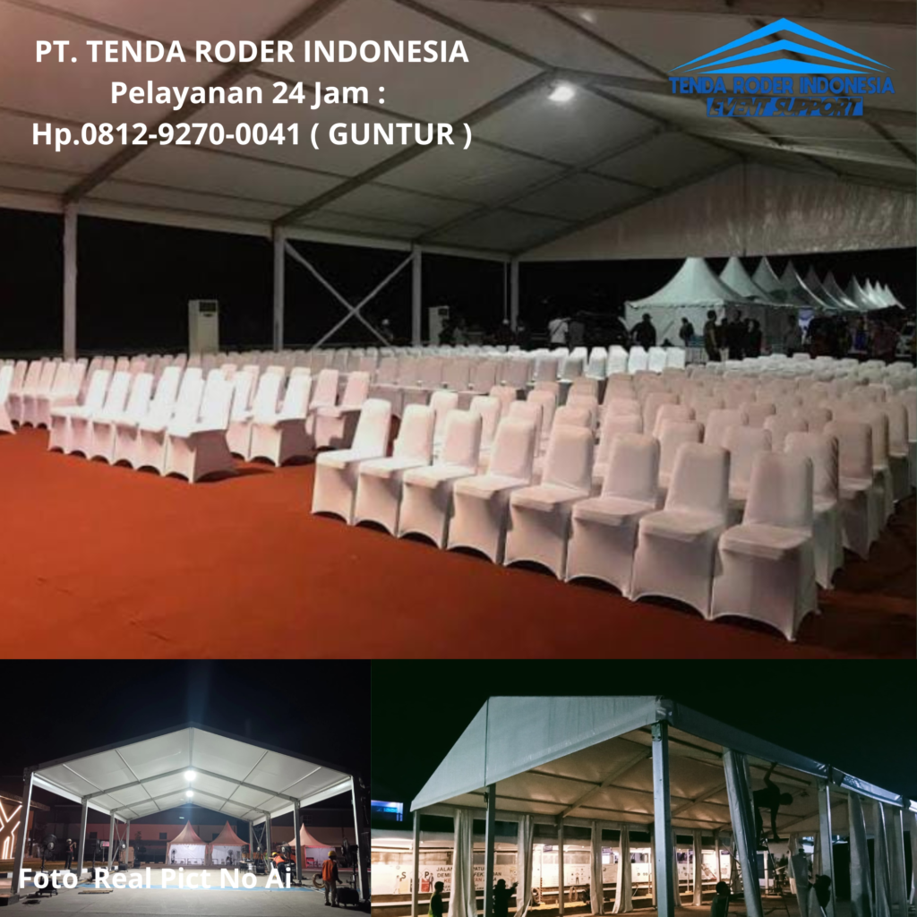 Penyewaan TENDA RODER, MEJA TAMAN LENGKAP KURSI CROSBACAK Pati 0812-9270-0041