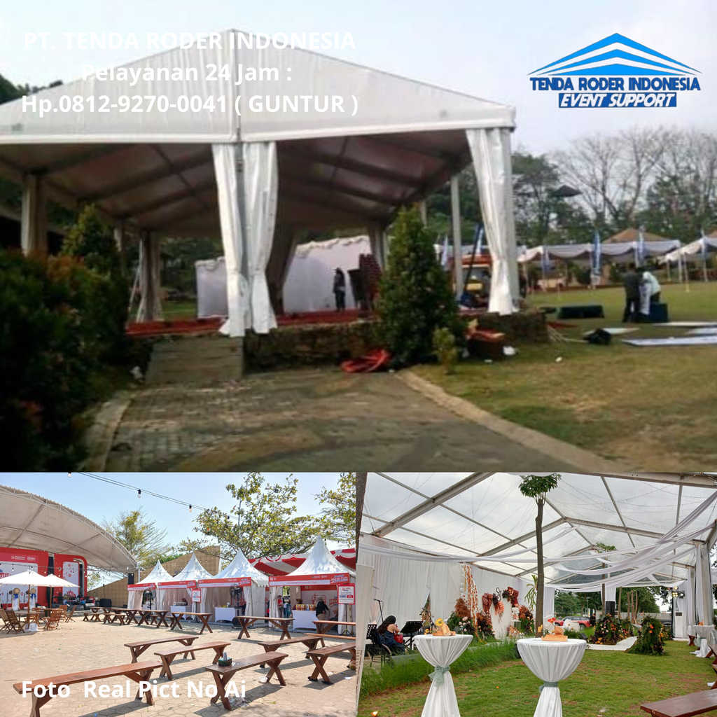 Penyewaan TENDA RODER, SARNAFIL, KURSI TAMAN Kota Bekasi Dan Sekitarnya