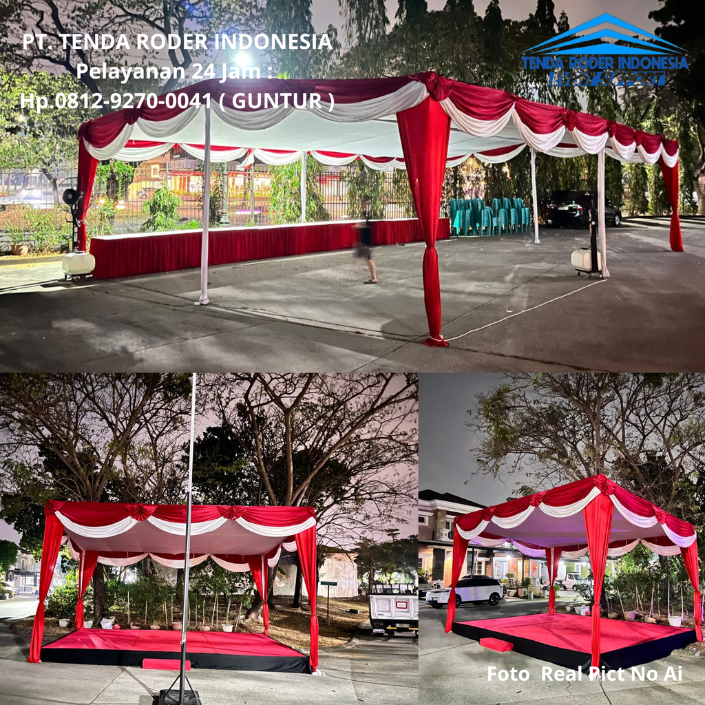 Penyewaan Tenda Plafon, Panggung dan Tenda Roder Area Serang