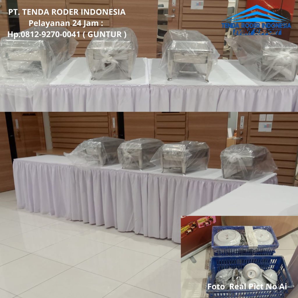 Rental ALAT CATERING,TENDA RODER Lengkap Dekorasi Depok