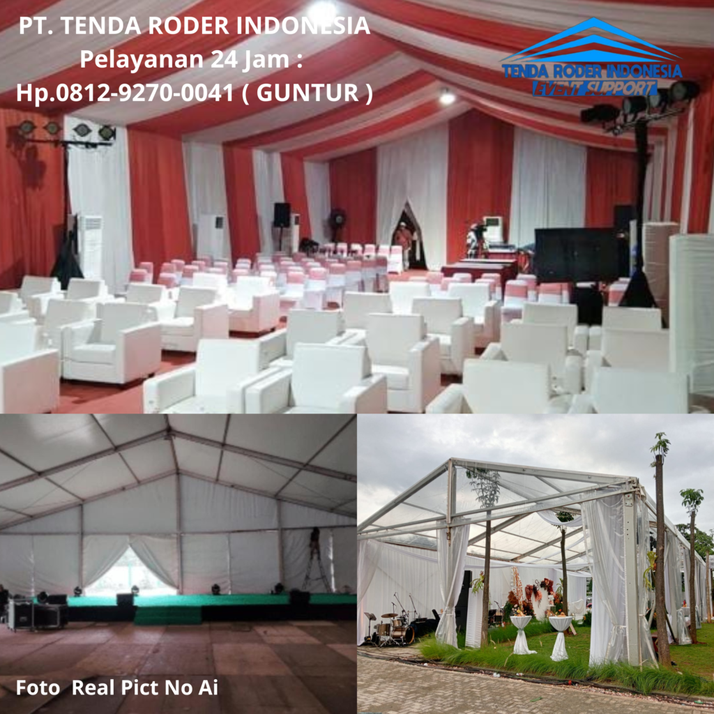 Rental ALAT PESTA Dan TENDA RODER DEKORASI Semarang
