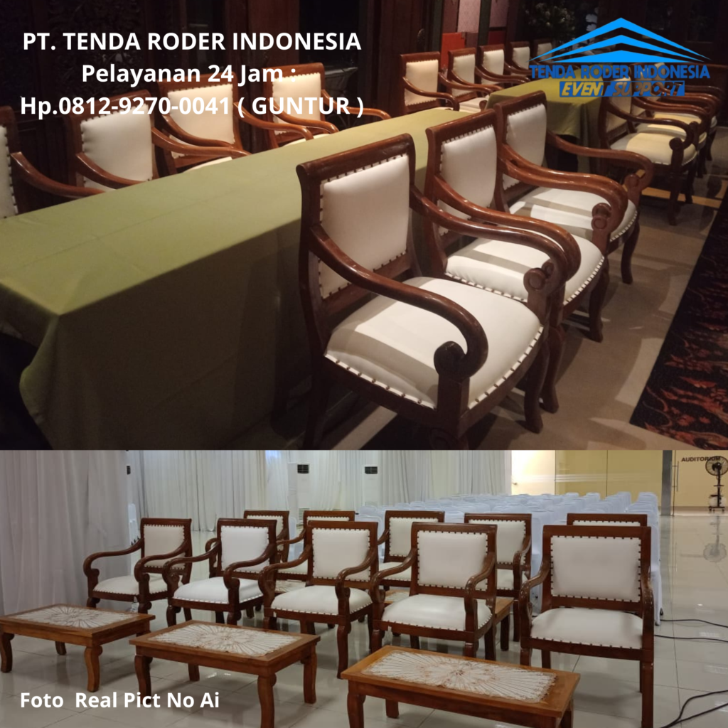 Rental ARM CHAIRS VIP,TENDA RODER Pati